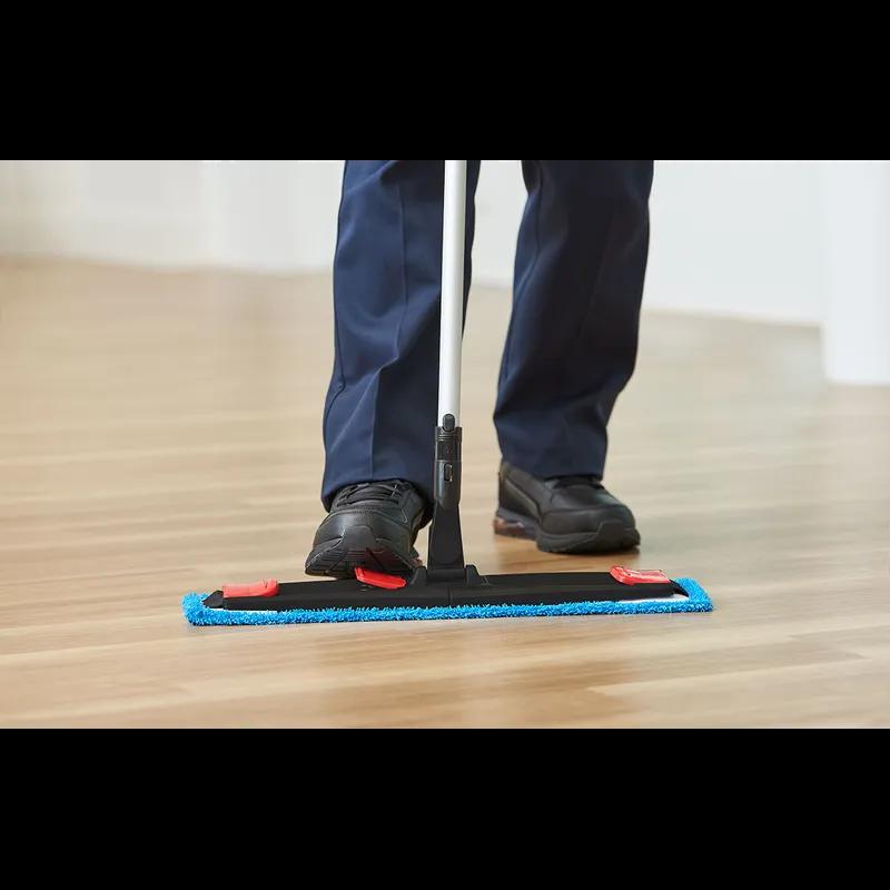 WaveBrake® Mop Frame 18X4 IN Black Metal Plastic Flat Base 12 Count/Case