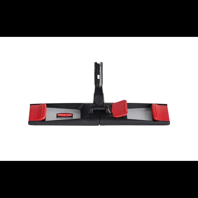 WaveBrake® Mop Frame 18X4 IN Black Metal Plastic Flat Base 12 Count/Case