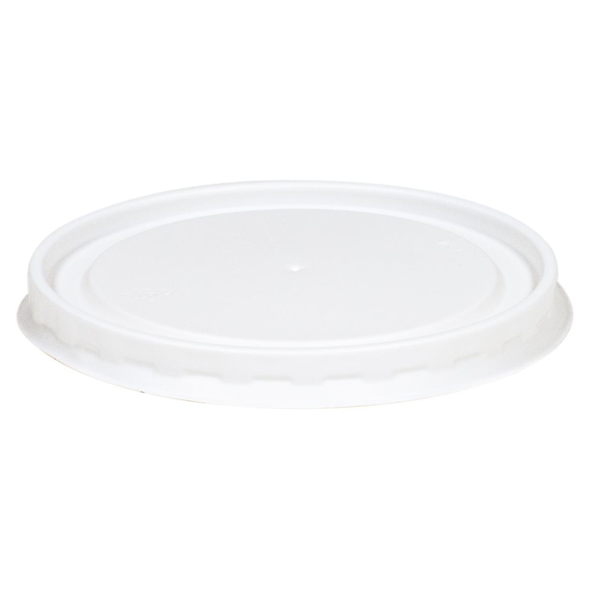 Lid Small (SM) PS Plain For 8-10-12 OZ 16 OZ Tall Food Container Bulk 500/Case