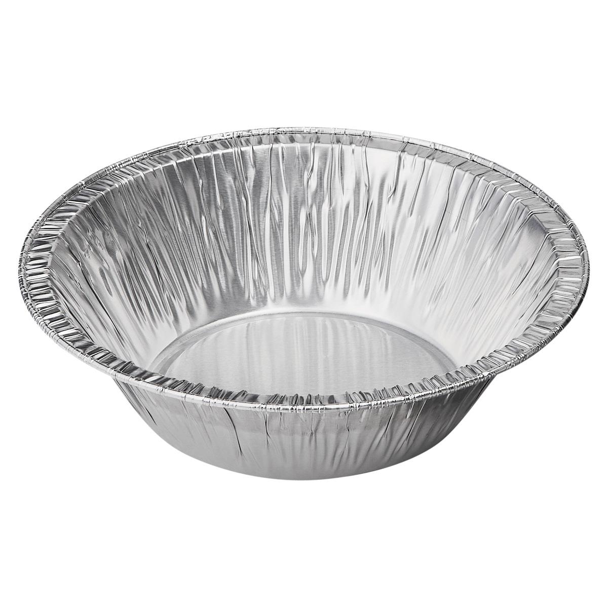 Victoria Bay Pot Pie Pie Pan Quiche & Tart Pan 12 OZ 6 IN Aluminum Silver 1000/Case