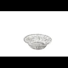 Pot Pie Tart Pan 12 OZ 6 IN Aluminum Silver 1000/Case