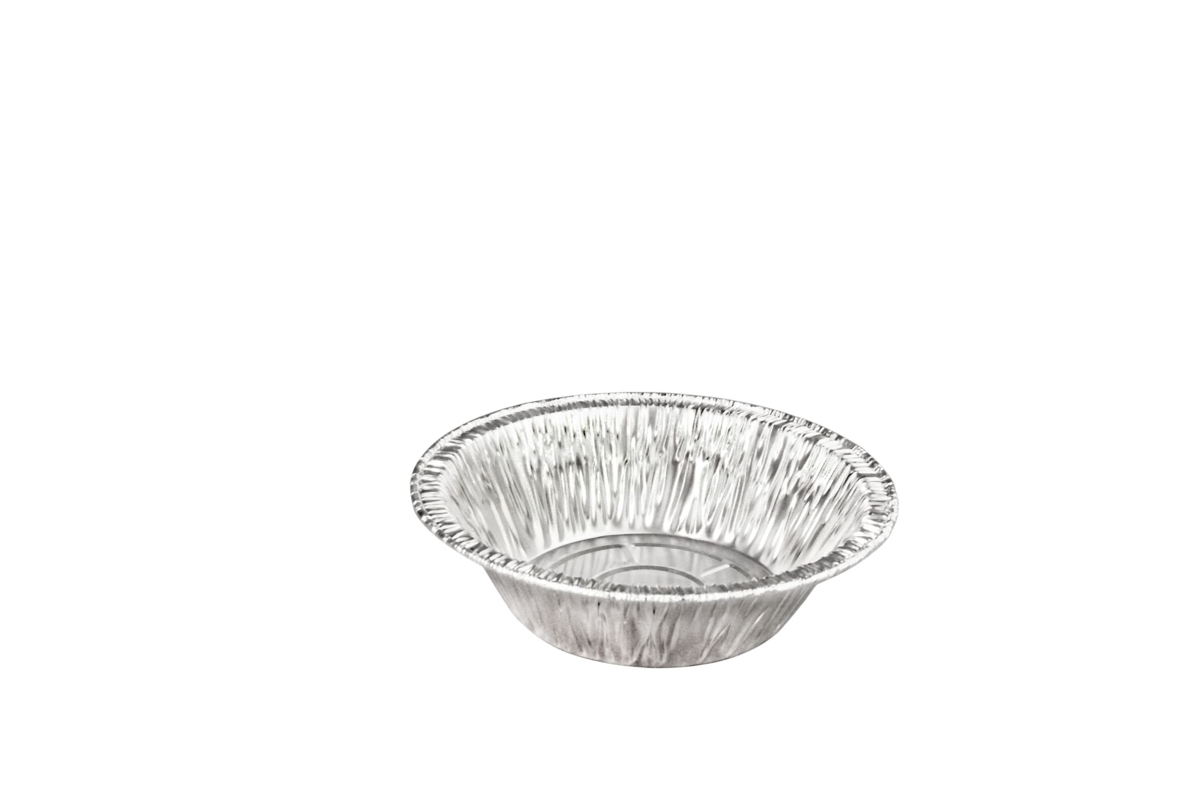 Pot Pie Tart Pan 12 OZ 6 IN Aluminum Silver 1000/Case
