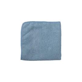 Cleaning Cloth 12X12 IN Light Duty Microfiber Blue Economy 24/Pack