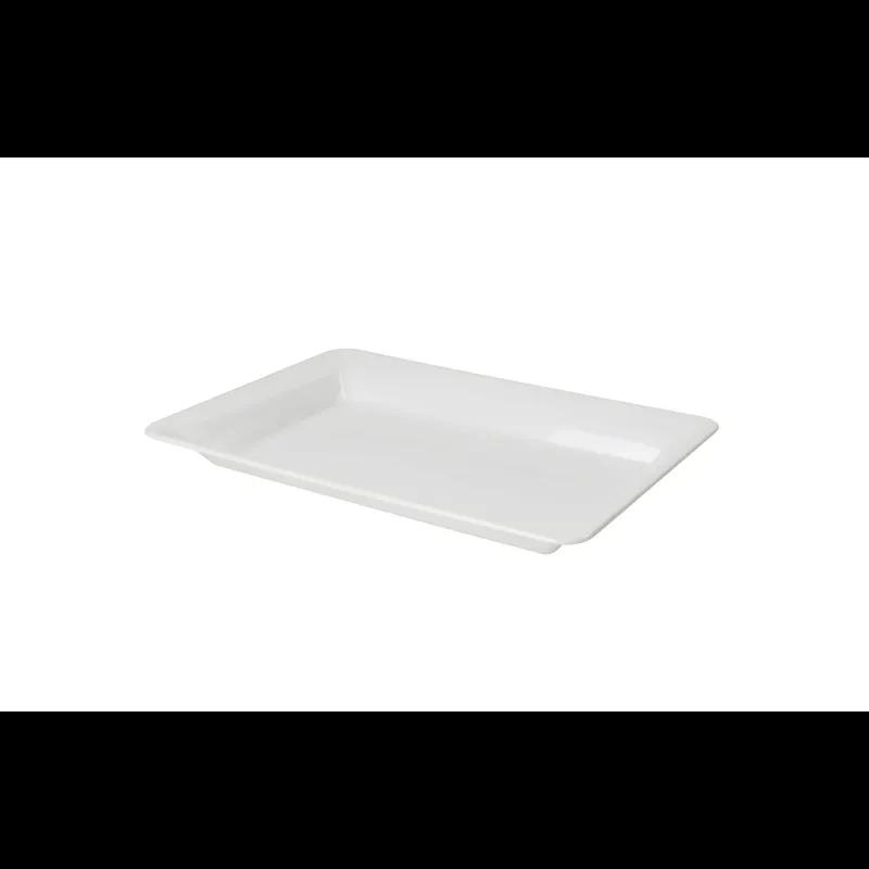 ReForm Serving Tray Base 10X8 IN PP White Rectangle 25/Case