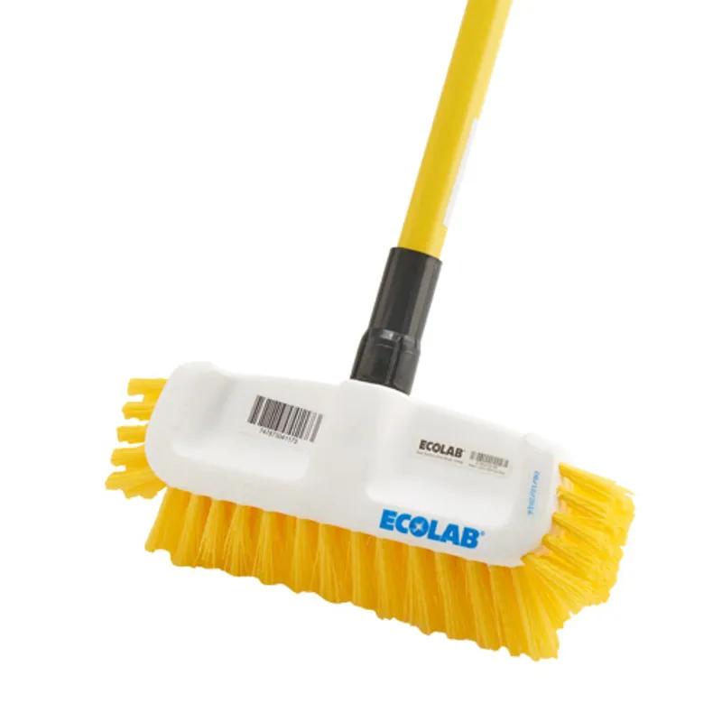 Brush 10 IN PP Yellow Dual 1/Each