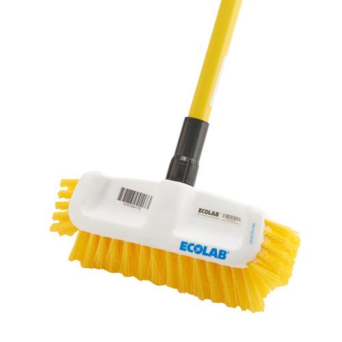 Brush 10 IN PP Yellow Dual 1/Each