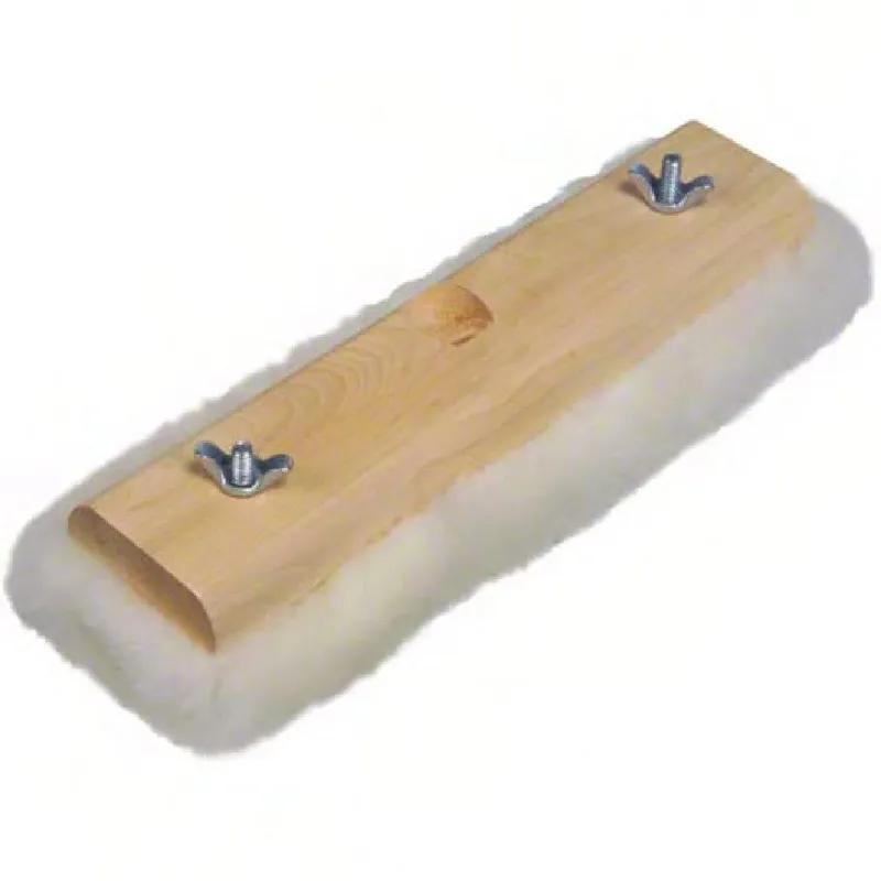 Applicator 16 IN Lambskin Wood On Block 1/Each