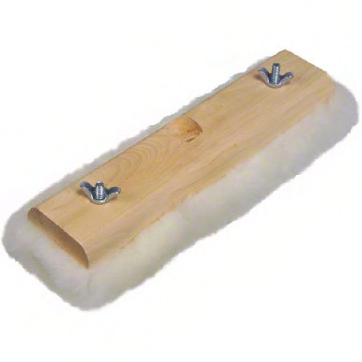 Applicator 16 IN Lambskin Wood On Block 1/Each