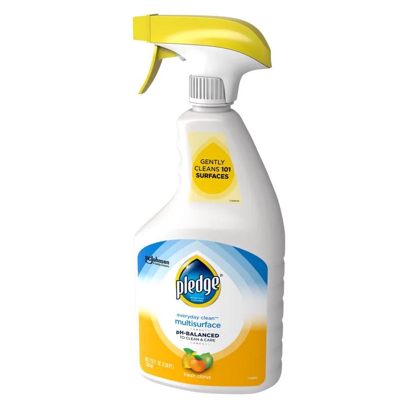 Pledge® Citrus Scent All Purpose Cleaner 25 OZ Multi Surface With Bottle & Trigger 6/Case
