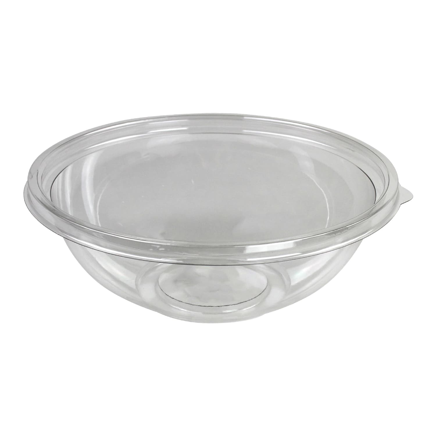 Bowl Large (LG) 48 OZ PET Clear Round 100/Case