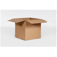 Box 26X20X12 IN Kraft Corrugated Cardboard 32ECT 200# 1/Each