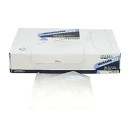 Victoria Bay Can Liner 17X18 IN Clear HDPE 6MIC Flat Pack 50 Count/Pack 40 Packs/Case 2000 Count/Case
