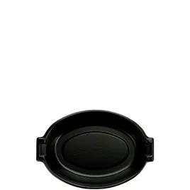 Dart® Quiet Classic® Plate 8X1.42 IN XPS Black Oval 125 Count/Pack 8 Packs/Case 1000 Count/Case