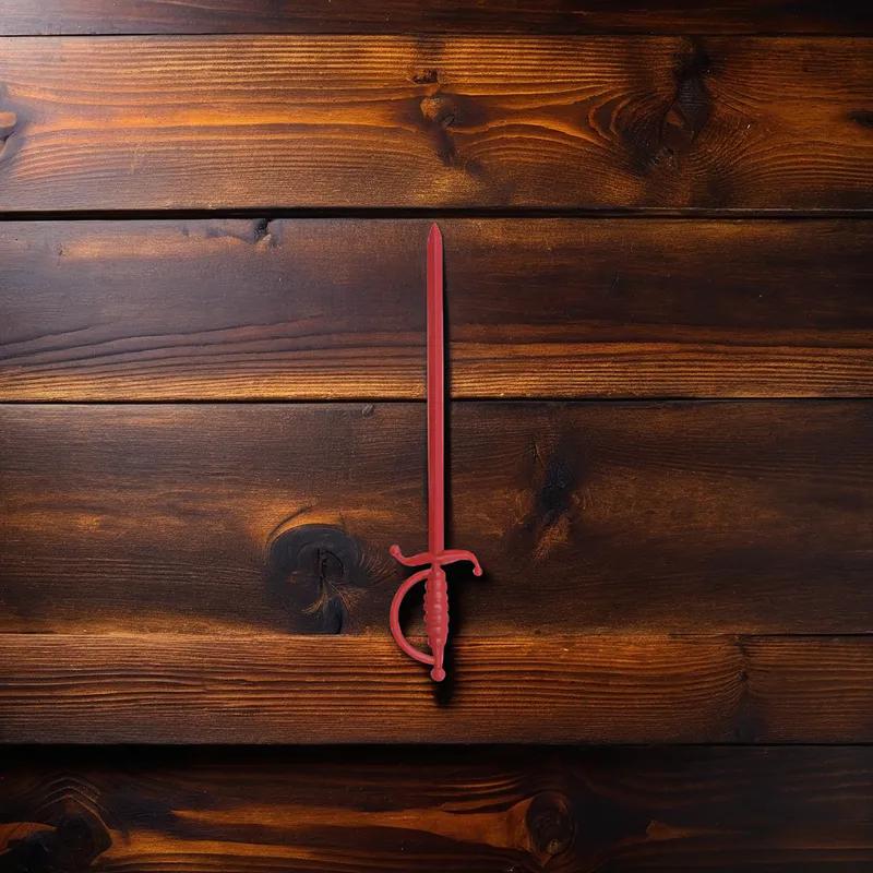 Sword Pick 3 IN Red 10000/Case