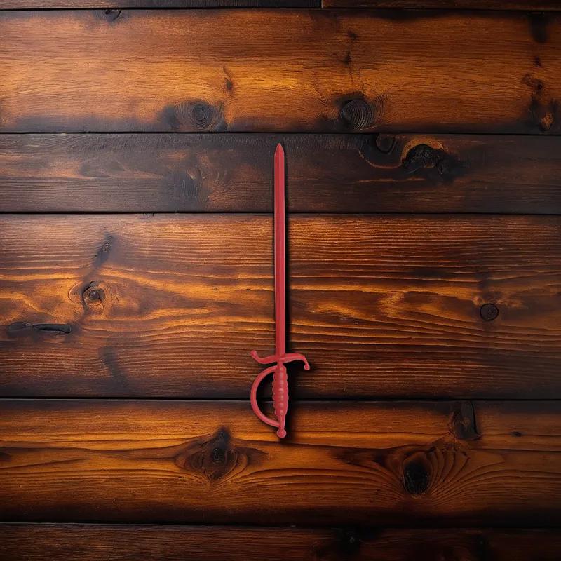 Sword Pick 3 IN Red 10000/Case