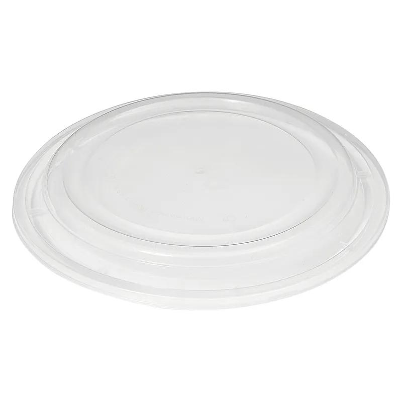 Victoria Bay Take-Out Container Base & Lid Combo 24 OZ PP Black Clear Round Shallow Microwave Safe 150/Case