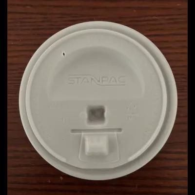 Lid Dome Paper White For 10-20 OZ Hot Cup 1000/Case