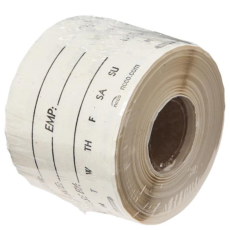 Item Date Use By Food Rotation Label 2X3 IN White Rectangle Dissolvable 250/Roll