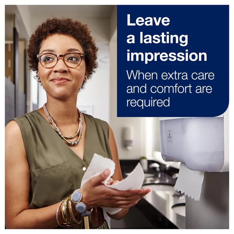 Tork Matic® Roll Paper Towel H1 7.7IN X300FT 2PLY White Embossed Refill 1 Count/Pack 6 Packs/Case 6 Count/Case