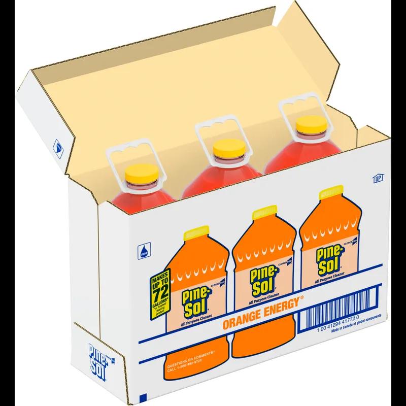 Pine-Sol® All Purpose Cleaner Deodorizer 144 FLOZ Liquid Screw Cap Multi-Surface 3/Case