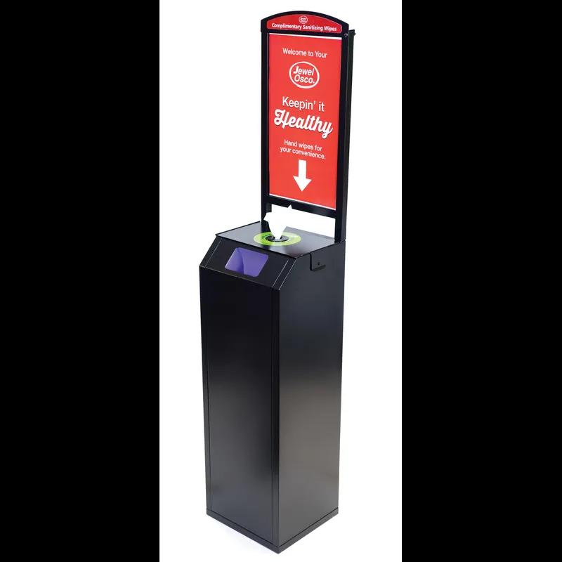 Wipe Dispenser Plastic Premium Mini Includes Top 1/Each