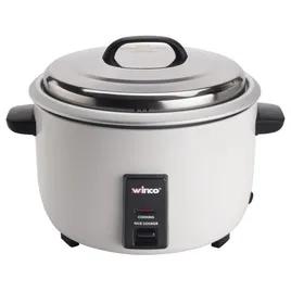 Rice Cooker & Warmer 30 Cup Stainless Steel 120V Electric 1/Set