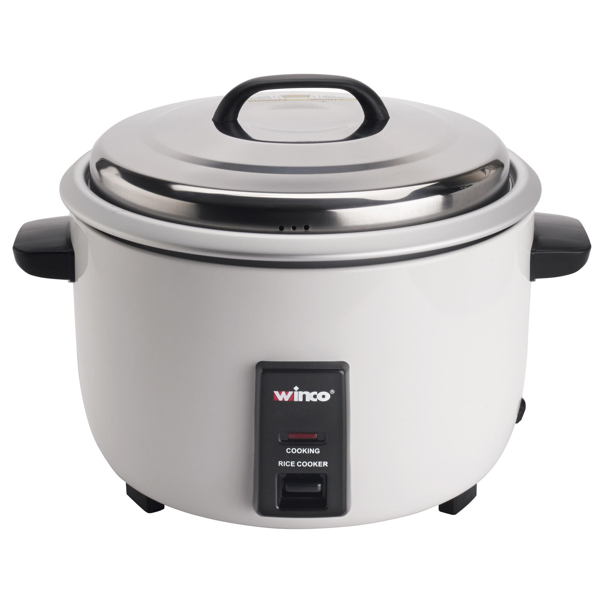Rice Cooker & Warmer 30 Cup Stainless Steel 120V Electric 1/Set
