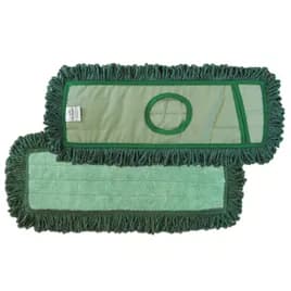 Duster Pad 19.5X6.5X0.33 IN Microfiber Green With Fringe 1/Each