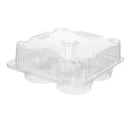 Polar Pak® Cupcake & Muffin Pan 4 Compartment OPS Deep 250/Case