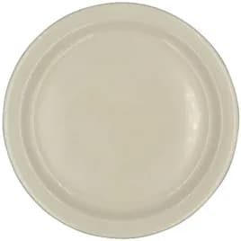 Plate 9 IN Ceramic White Round Narrow Rim 24/Case