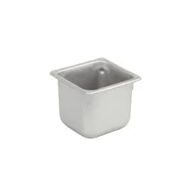 Steam Table Pan 7X6X6 IN Stainless Steel Silver 1/Each