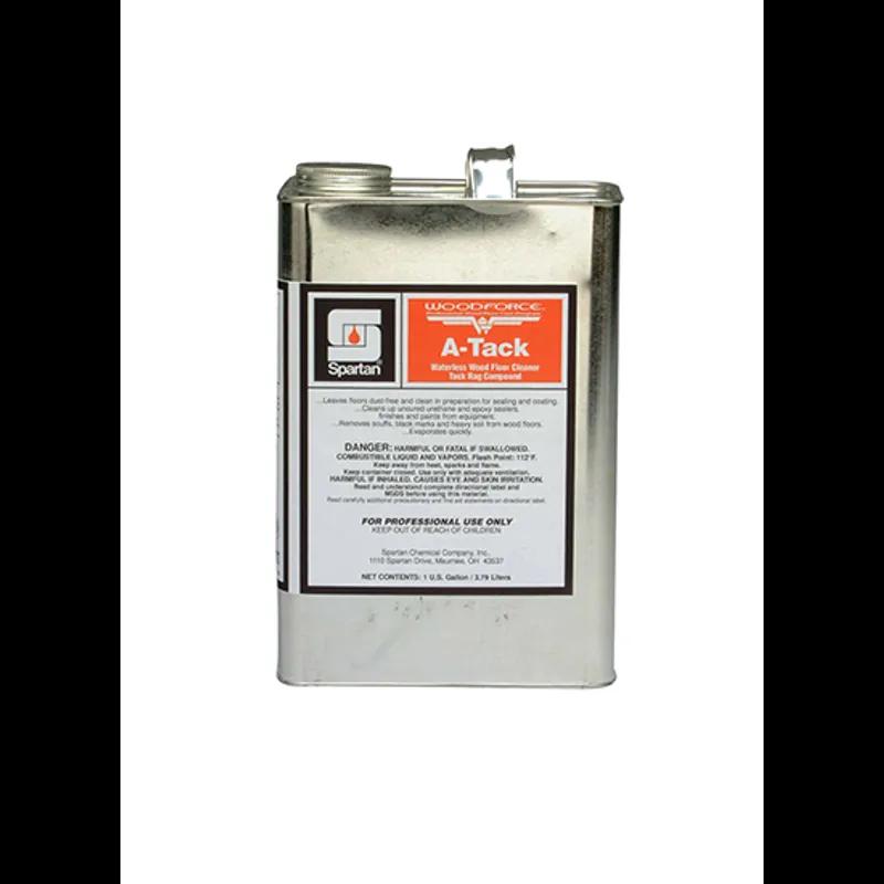 WOODFORCE® A-Tack Unscented Floor Cleaner 1 GAL RTU Waterless 4/Case