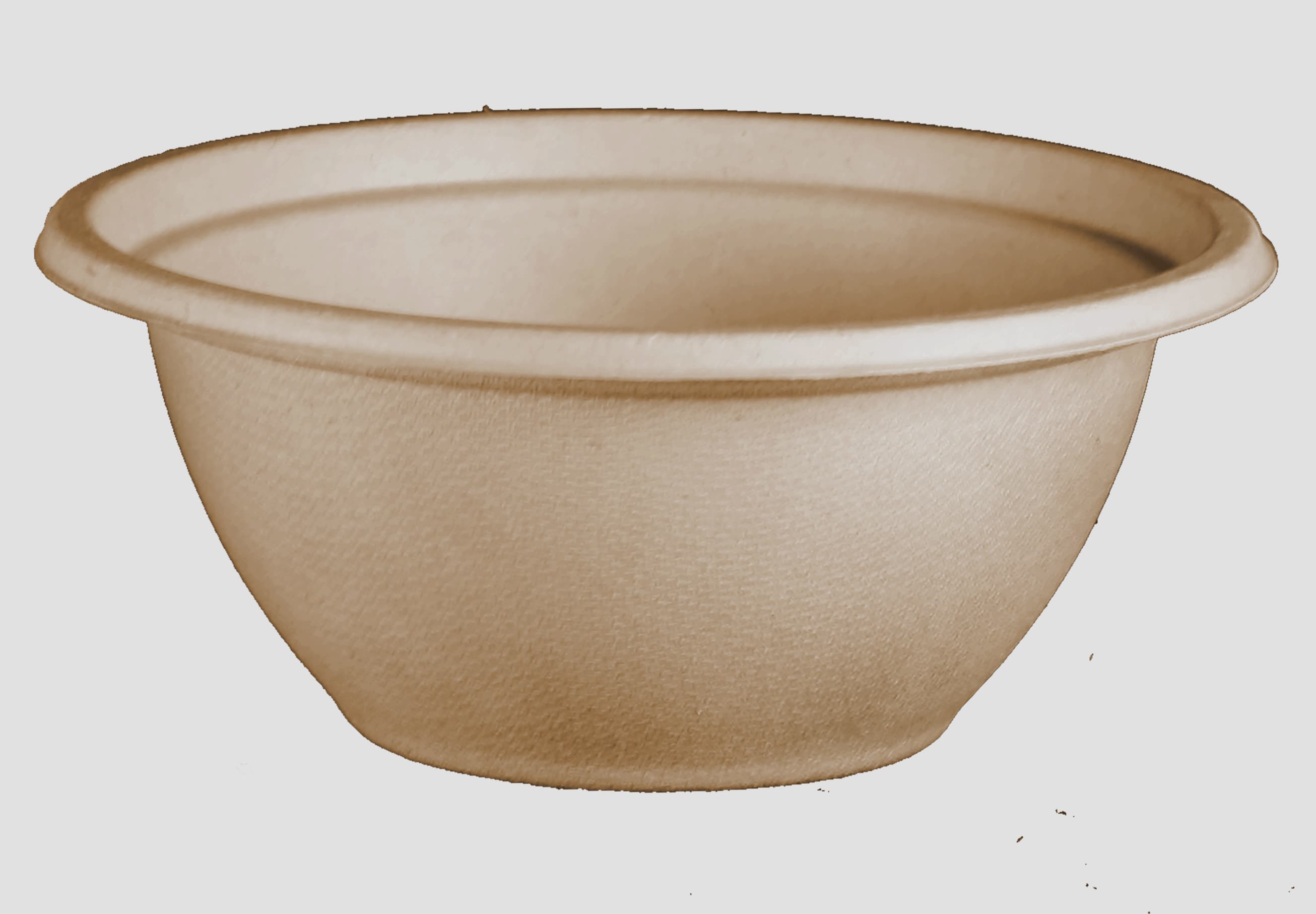 Bowl 32 OZ Pulp Fiber Kraft Round 500/Case