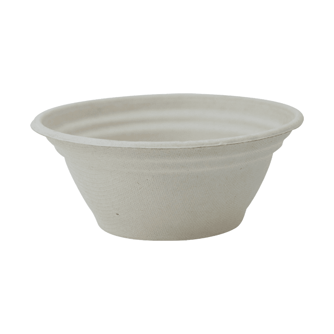 Bowl 8 OZ Pulp Fiber Natural Round 500/Case