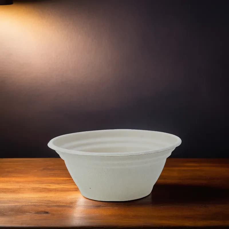 Bowl 8 OZ Pulp Fiber Natural Round 500/Case
