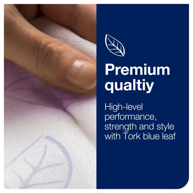 Tork PeakServe Continuous™ Folded Guest Towel H5 8.85X7.91 IN 3.15X7.91 IN 1PLY White Premium Continuous Embossed Refill 270 Sheets/Pack 12 Packs/Case 3240 Count/Case