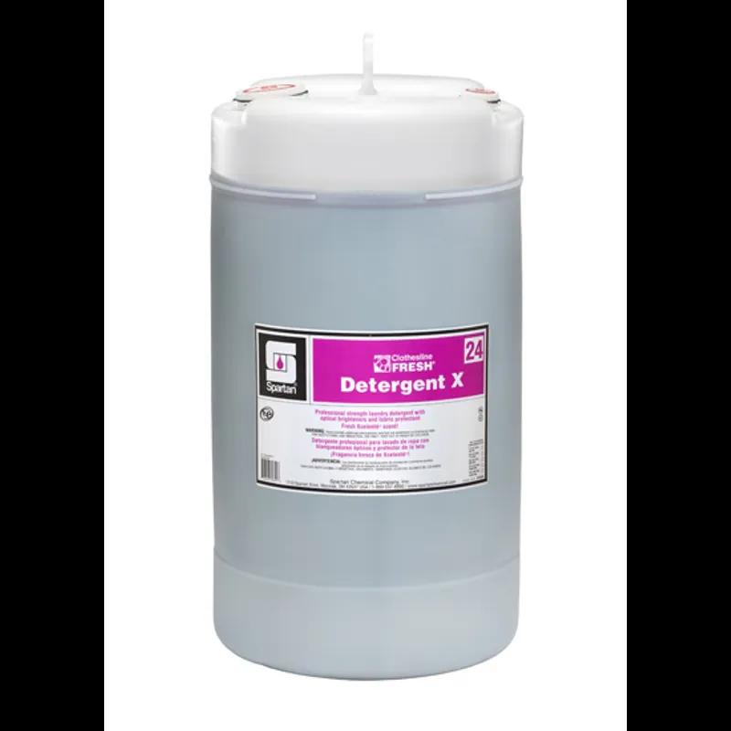 Clothesline Fresh® Detergent X 24 Fresh Lavender Laundry Detergent 15 GAL Neutral Liquid 1/Pail