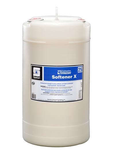 Clothesline Fresh® Softener X 25 Lavender Linen Laundry Softener 15 GAL Mild Acid 1/Pail