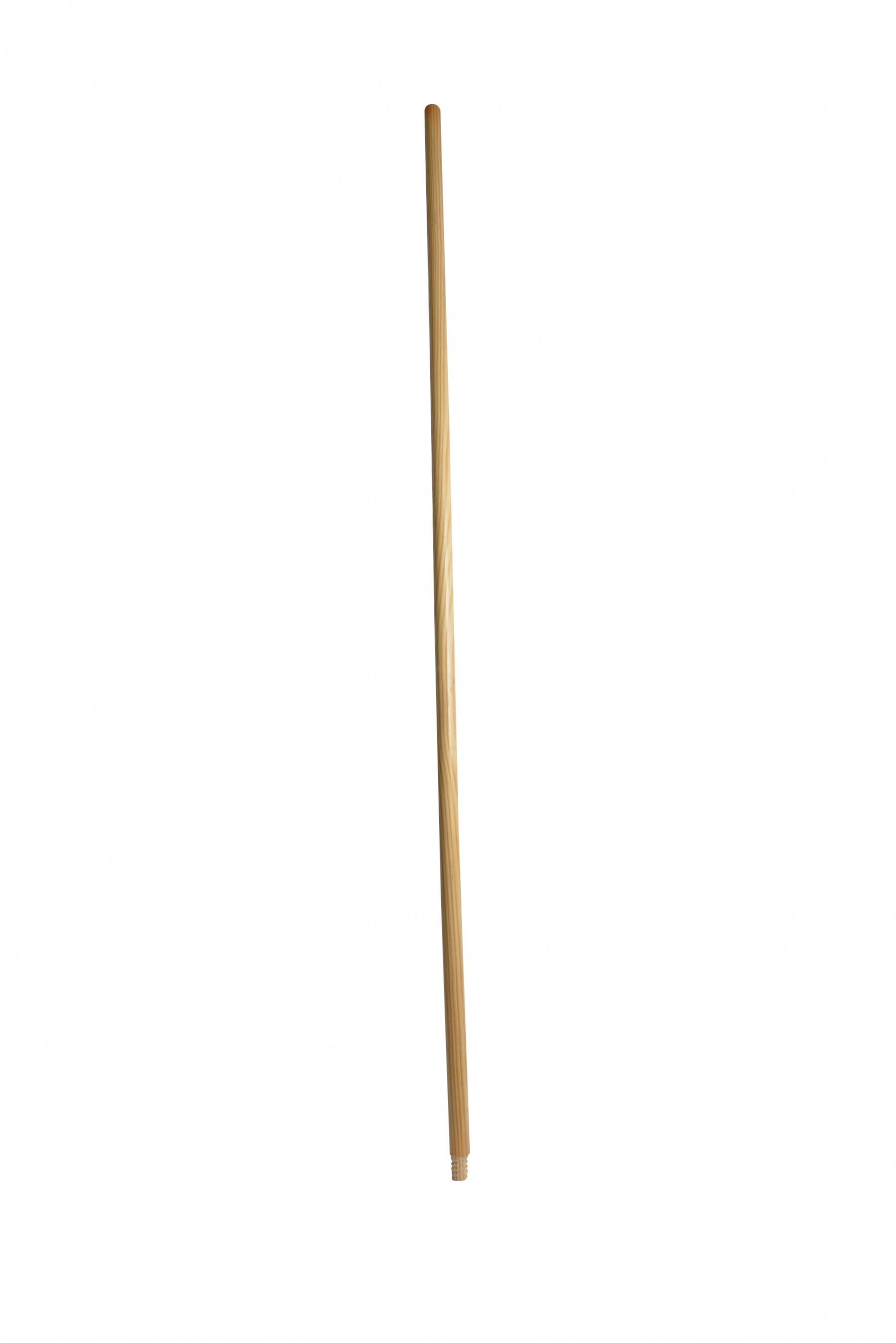 Broom Handle 48 IN Wood Threaded 1/Each