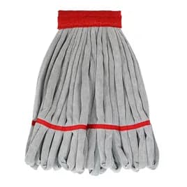SmartColor™ 22 Strands Mop Head 11 OZ Gray Red Microfiber 5/Pack