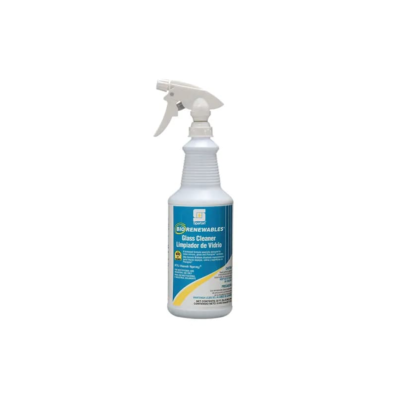 BioRenewables® Waterfall Glass Cleaner 32 OZ Neutral RTU Bio-Based 12/Case
