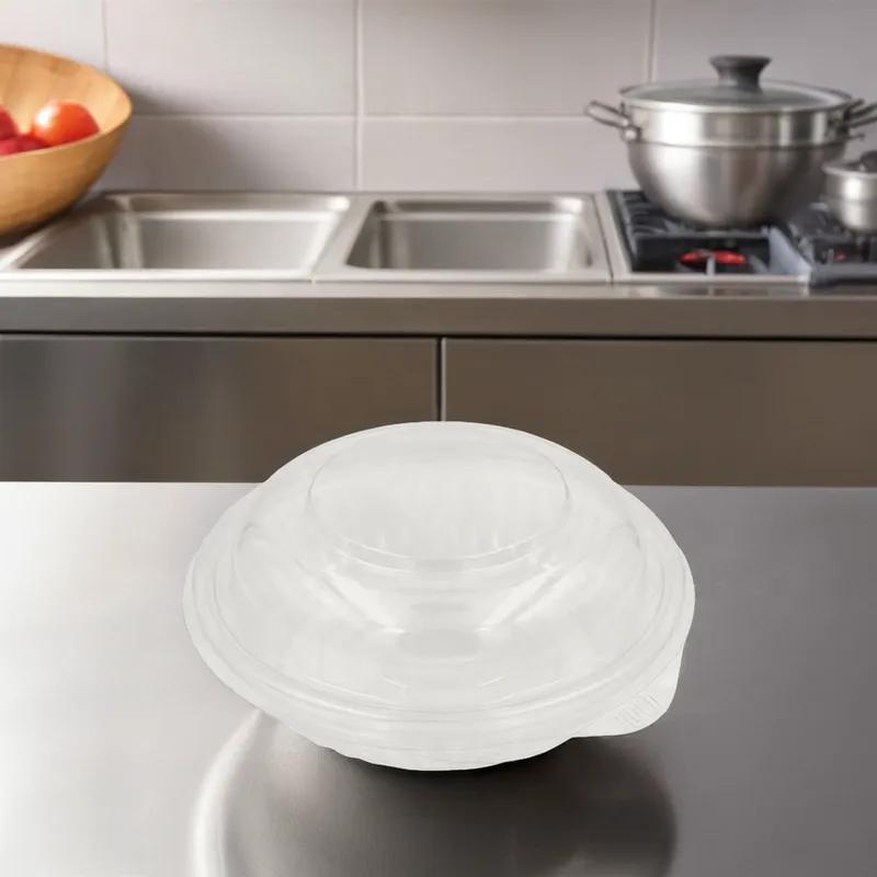 Dart® PresentaBowls® Bowl & Lid Combo 8 OZ OPS Clear Hinged 300/Case