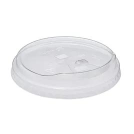 Lid Flat 3.9 IN PET Clear For 24 OZ Cup Sip Through Strawless 1000/Case