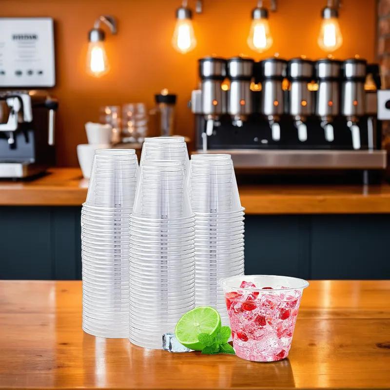 Cup 9 OZ PET Clear Round 1000/Case