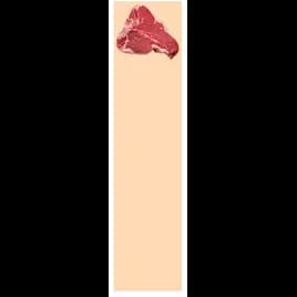 Steak & Butcher Paper Sheets 8X30 IN Peach 1000/Case