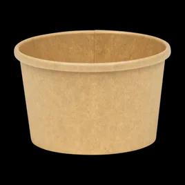 Soup Food Container Base 8 OZ Paperboard Kraft Leak Resistant 500/Case