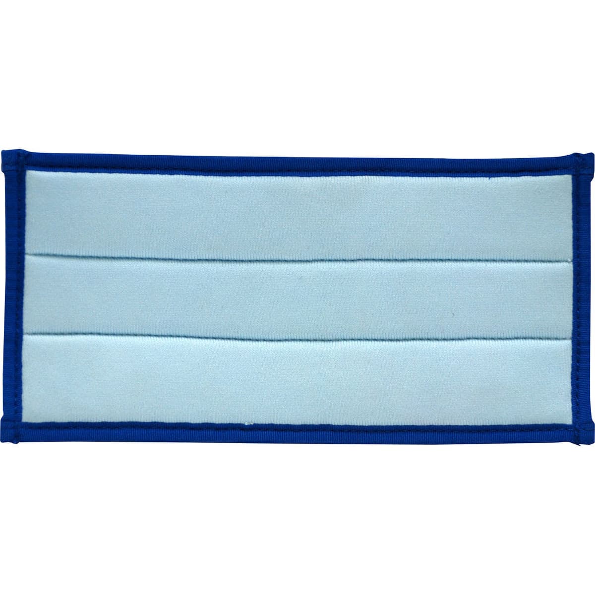 Glass Cleaning Pad 10X5 IN Microfiber Blue Rectangle Fits eTROWEL 1/Each