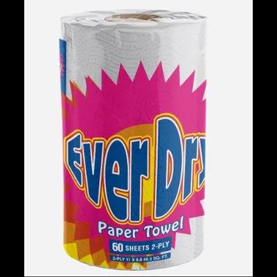 Everdry Household Roll Paper Towel White 60 Sheets/Roll