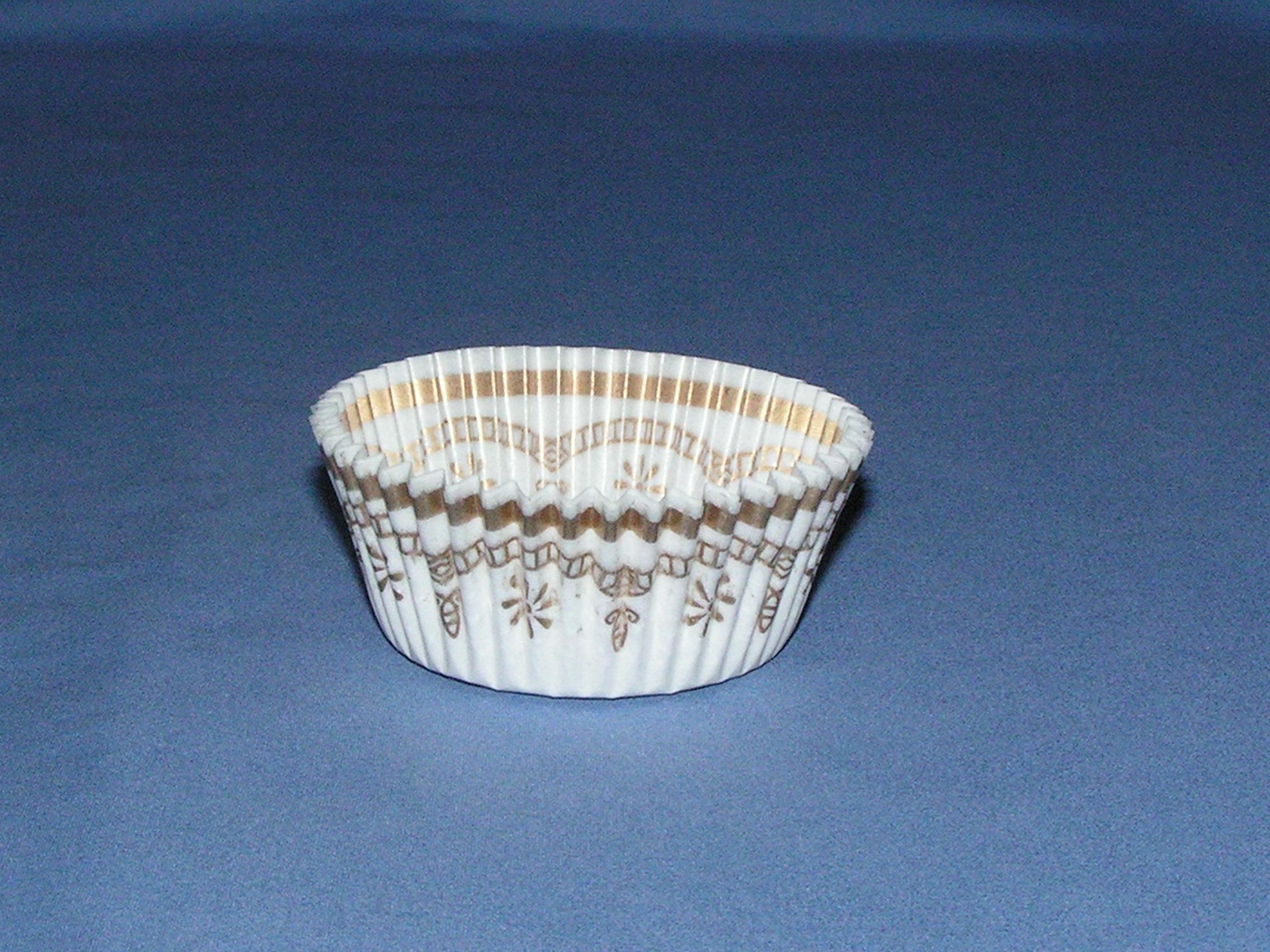 Danish Baking Cup 0.75X1.375 IN White Round 1000/Case