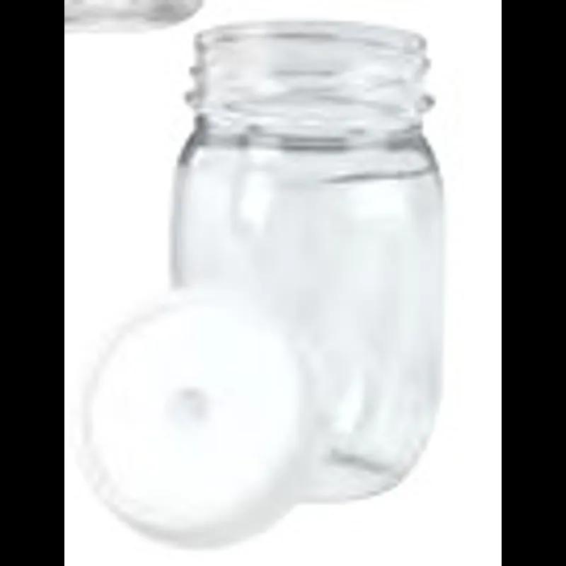 WNA Reserv Lid PP White For Bottle Mason 256/Case